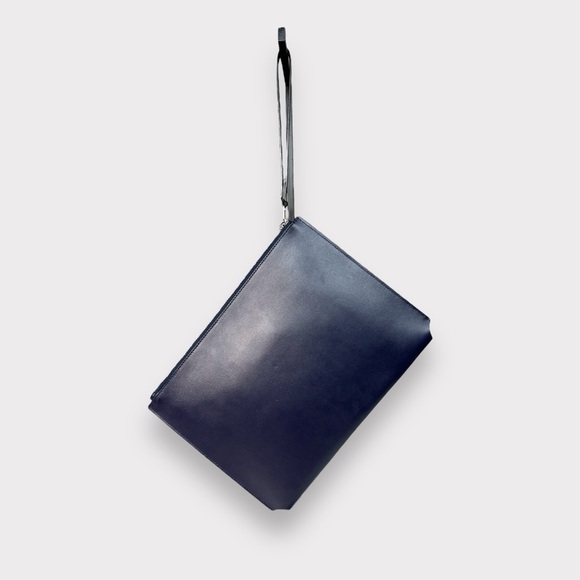 Kenzo bleu leather clutch - Picture 4 of 4